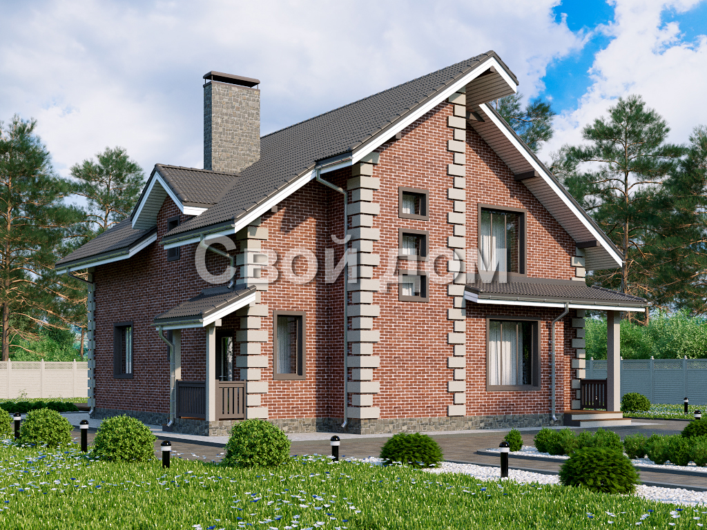Строительство домов и коттеджей под ключ в Рязани - проекты и цены на постройку
