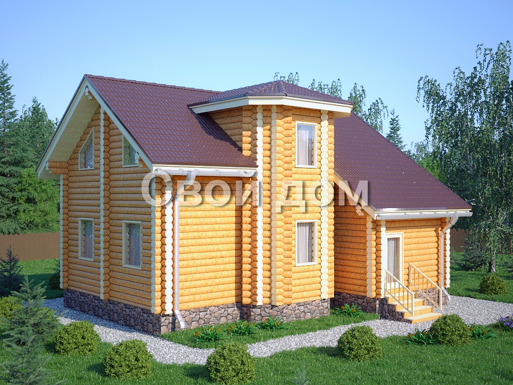 Деревянные дома в Казани — проекты домов